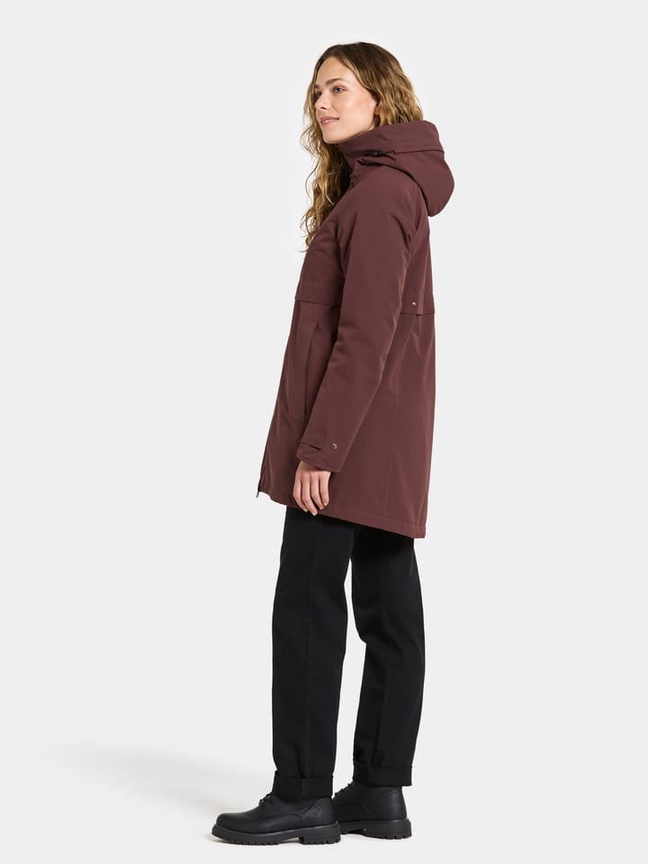 Didriksons Women's Helle Parka 6 Old Rust Didriksons Didriksons Women's Helle Parka 6 Old Rust Didriksons