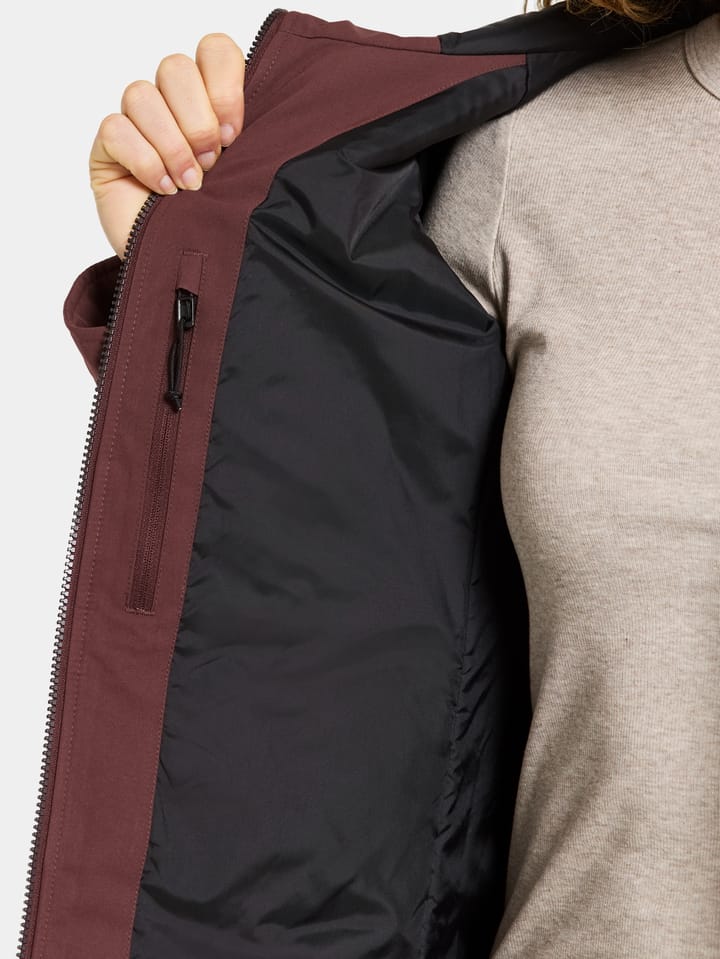 Didriksons Women's Helle Parka 6 Old Rust Didriksons Didriksons Women's Helle Parka 6 Old Rust Didriksons