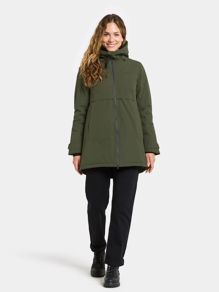 Didriksons Women's Helle Parka 6 Deep Green Didriksons