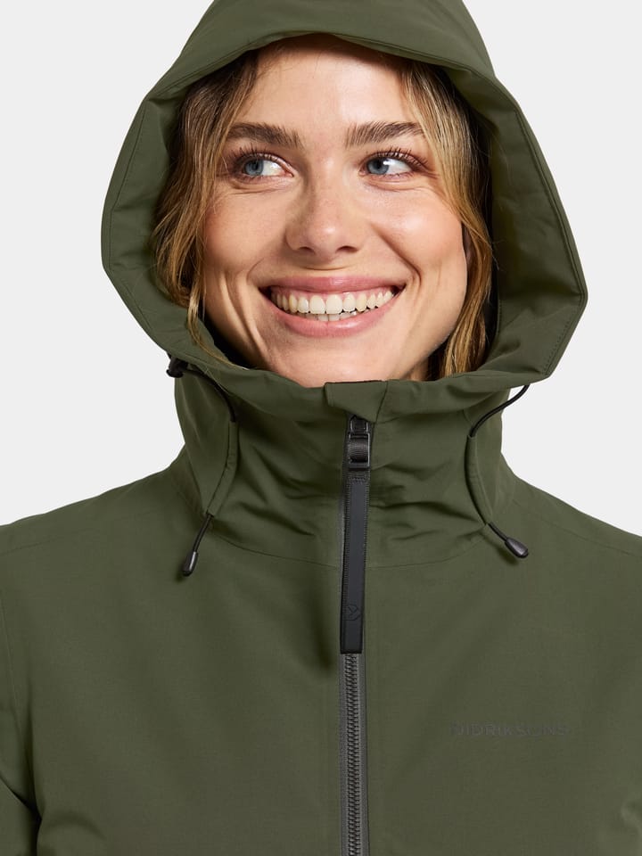 Didriksons Women's Helle Parka 6 Deep Green Didriksons