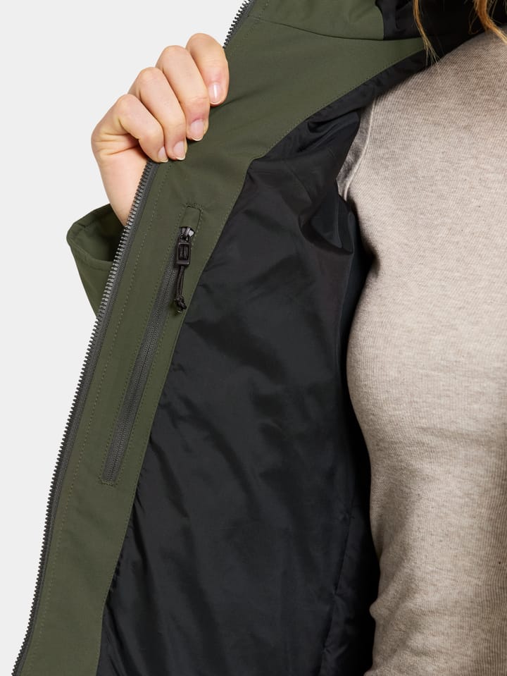 Didriksons Women's Helle Parka 6 Deep Green Didriksons