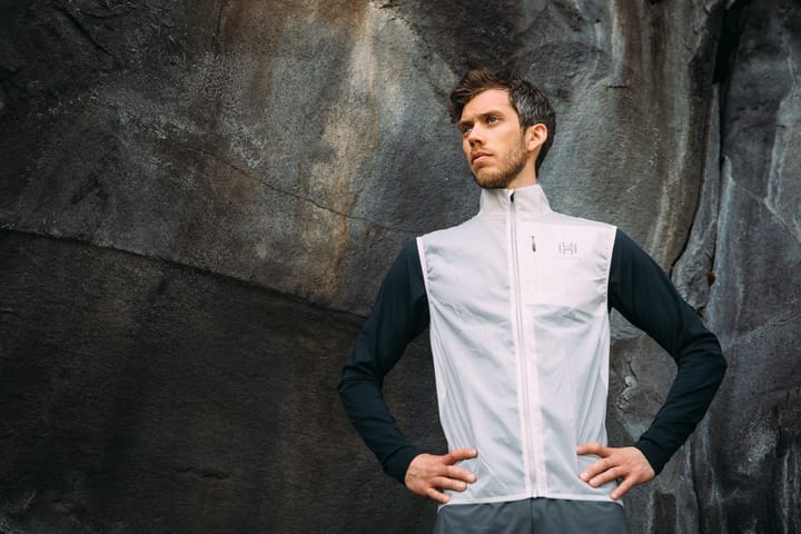 Biekkus Wind Vest Men's Nimbus Cloud Hellner