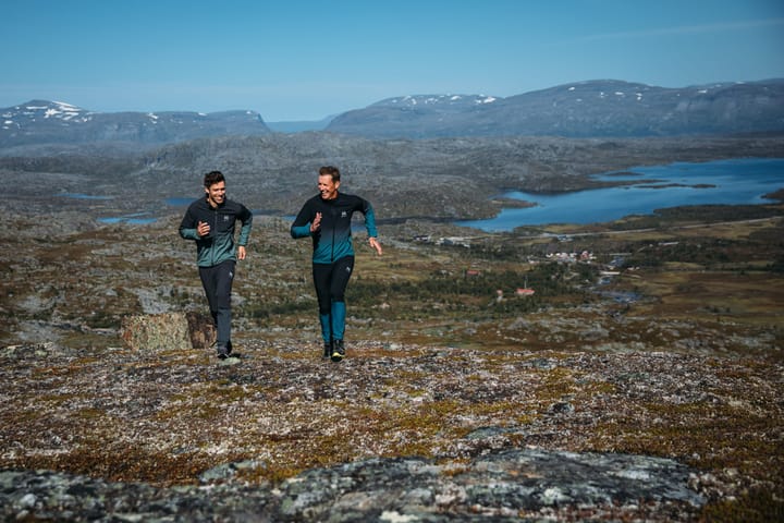 Harrå Hybrid Jacket Men Biscay Bay Hellner