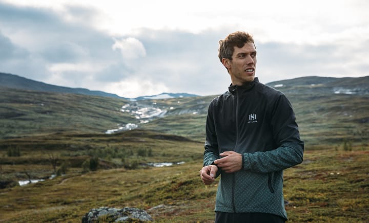 Hellner Harrå Hybrid Jacket Men Laurel Wreath Hellner