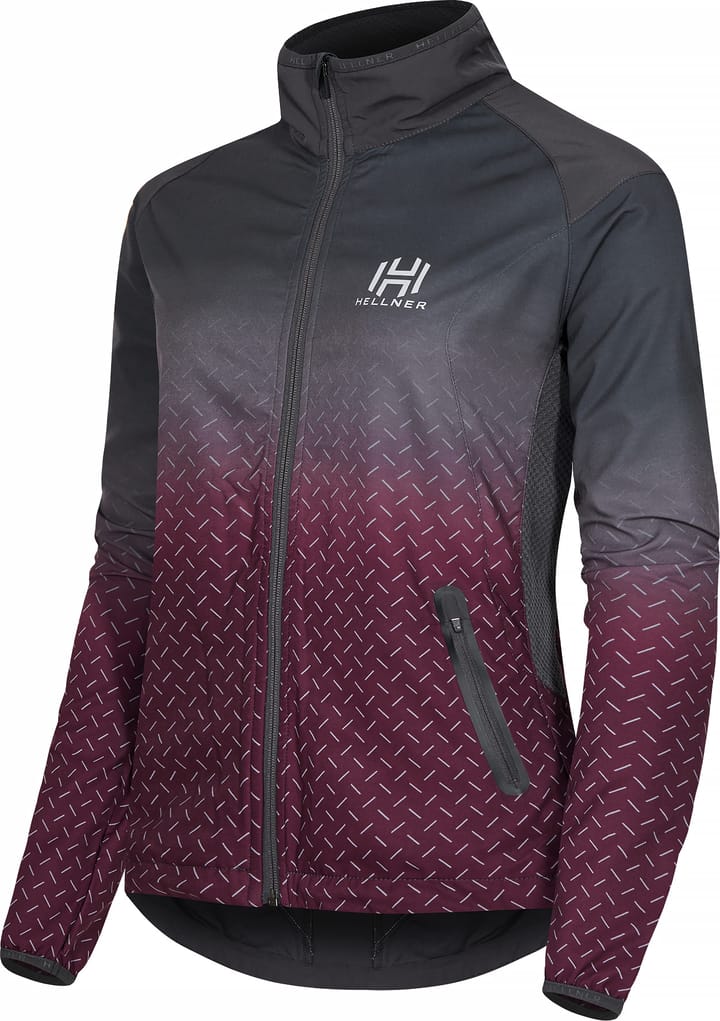 Hellner Harrå Hybrid Jacket Women Grape Wine Hellner