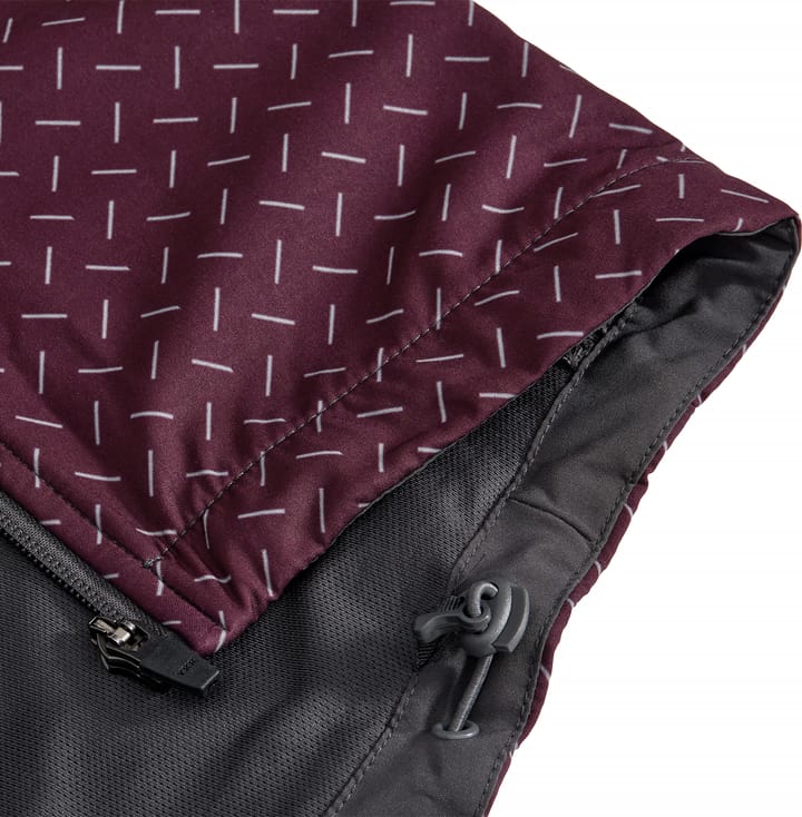 Hellner Harrå Hybrid Jacket Women Grape Wine Hellner