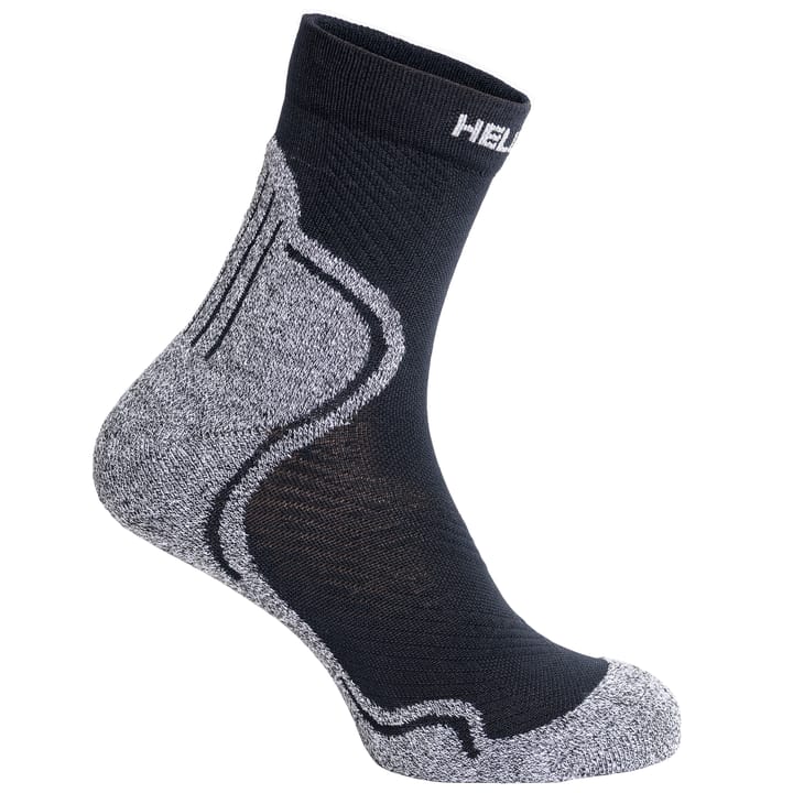 Hellner Hellner Running Socks Mid Comfort Jet Black Hellner