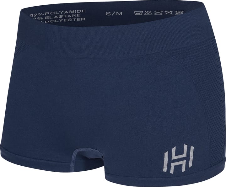 Hellner Women's Jertta Seamless Boxers Dress Blue Hellner