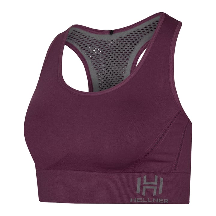 Hellner Women's Jertta Seamless Top Grape Wine Hellner Hellner Women's Jertta Seamless Top Grape Wine Hellner