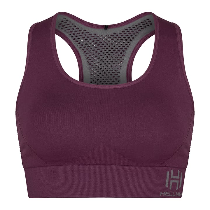Hellner Women's Jertta Seamless Top Grape Wine Hellner Hellner Women's Jertta Seamless Top Grape Wine Hellner