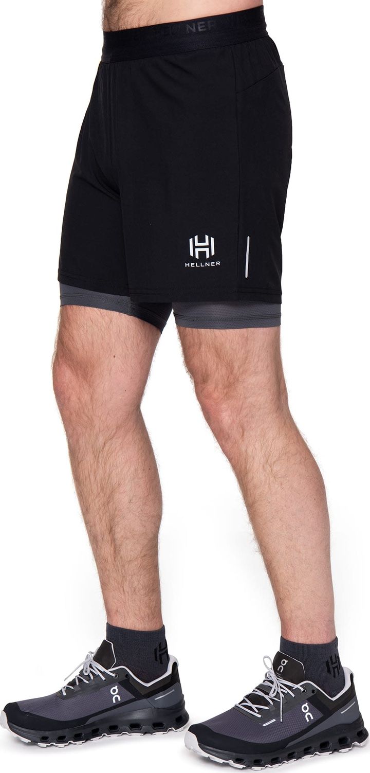 Hellner Kelva 2-in-1 Shorts Men's Black Beauty Hellner