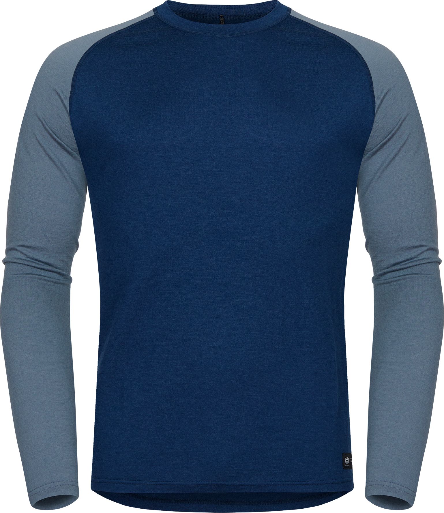 Hellner Men's Wool Warm Base Layer Long Sleeve Dress Blue/Flint Stone