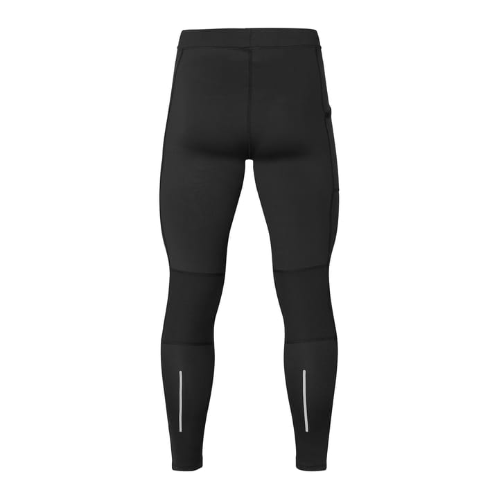 Hellner Mustavaara Running Tights Men Jet Black Hellner