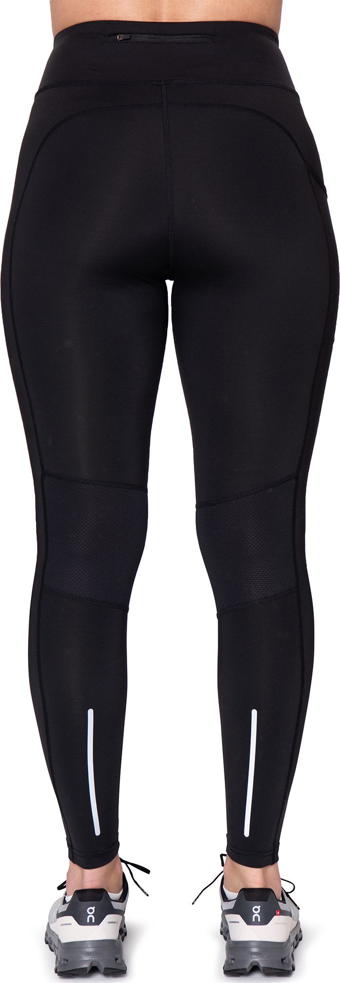 Hellner Mustavaara Running Tights Women Jet Black Hellner