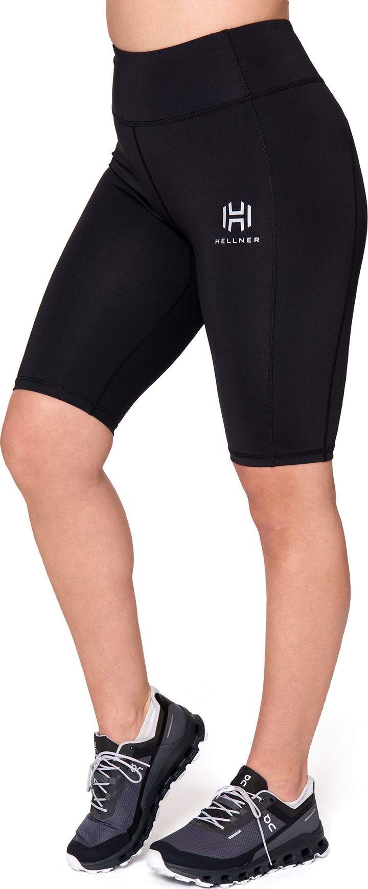 Hellner Mustavaara Short Tights Women Jet Black Hellner