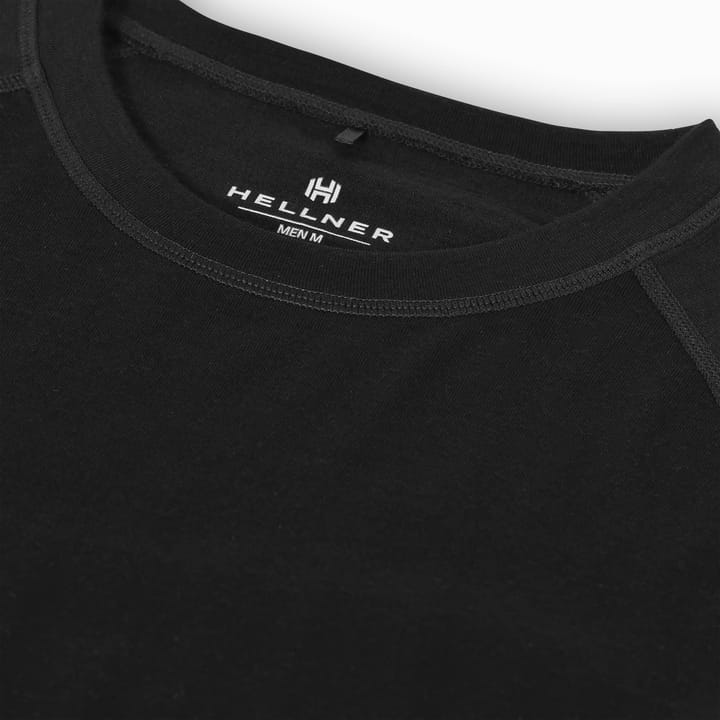 Hellner Men's Wool Warm Base Layer Long Sleeve Black Beauty Hellner