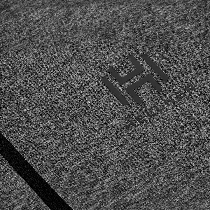 Hellner Men's Nunis Halfzip Long Sleeve Tee  Black Beauty Melange Hellner