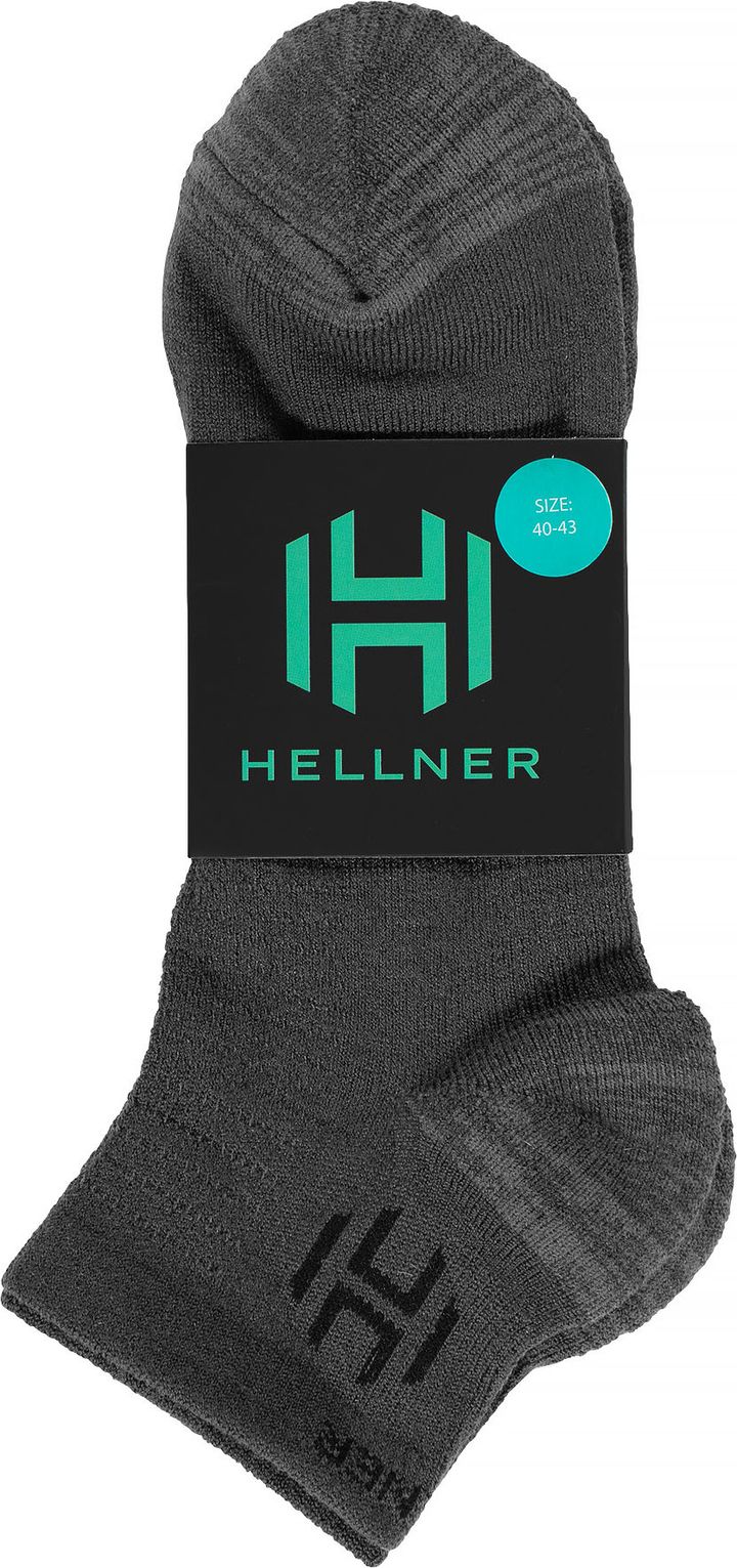 Hellner Running Mid Sock Asphalt Hellner