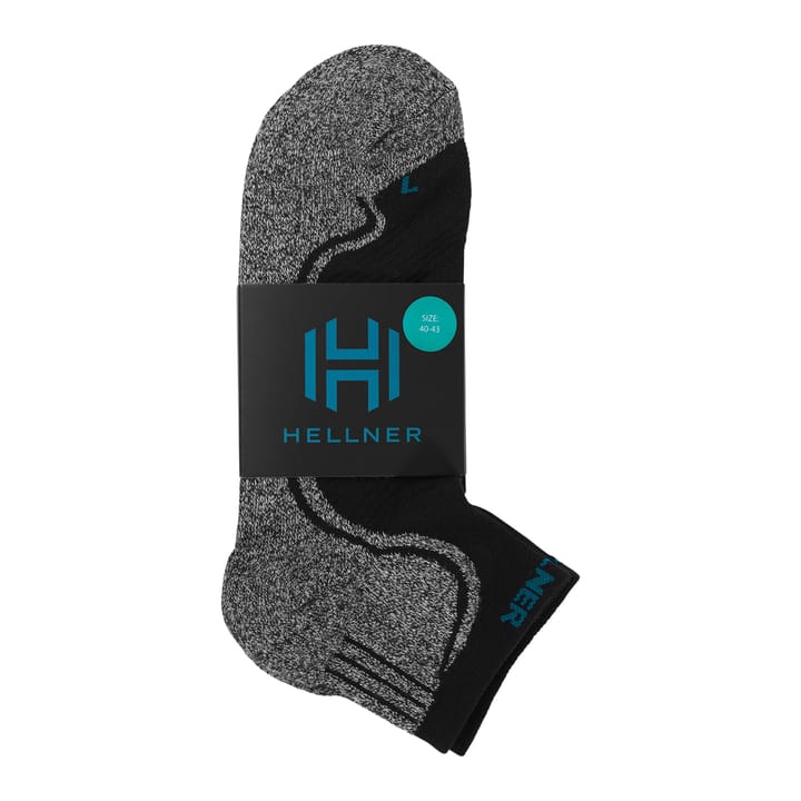 Hellner Shaftless Tech Run Sock Black Beauty Hellner