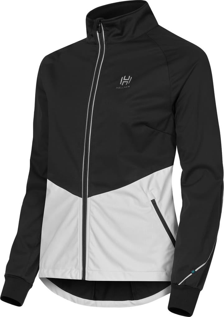 Women's Suola XC Ski Jacket Black/White Hellner