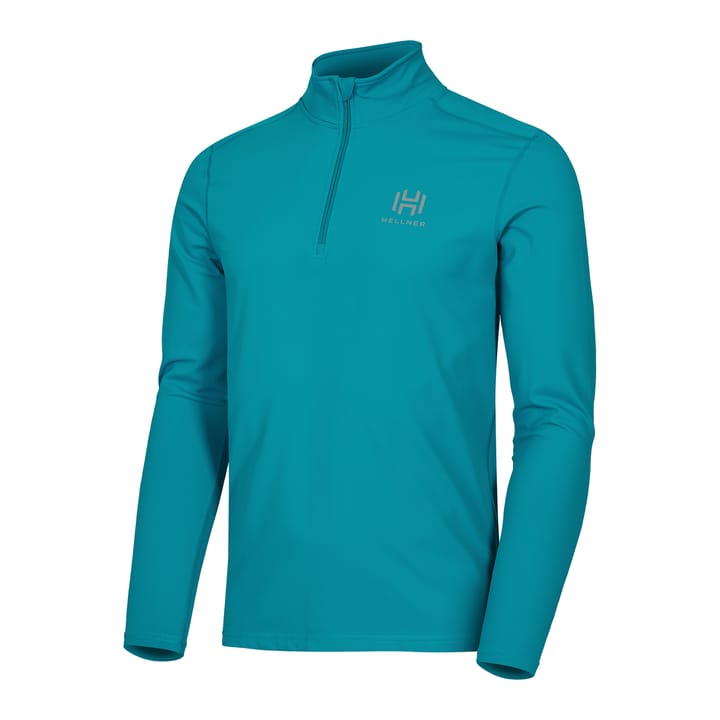 Virdja Half Zip LS Top Men's Biscay Bay Hellner