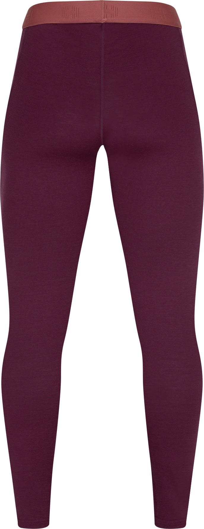 Women's Nieras Merino Pants 2.0 Grape Wine Hellner