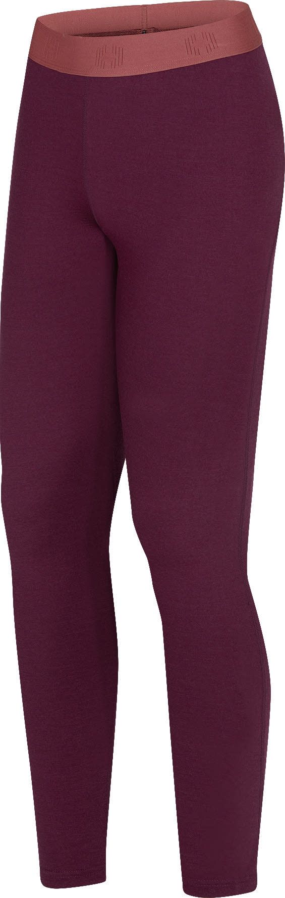 Women's Nieras Merino Pants 2.0 Grape Wine Hellner