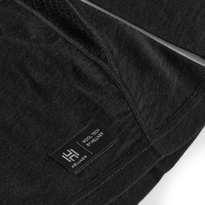 Hellner Women's Wool Tech Base Layer Long Sleeve Black Beauty Hellner