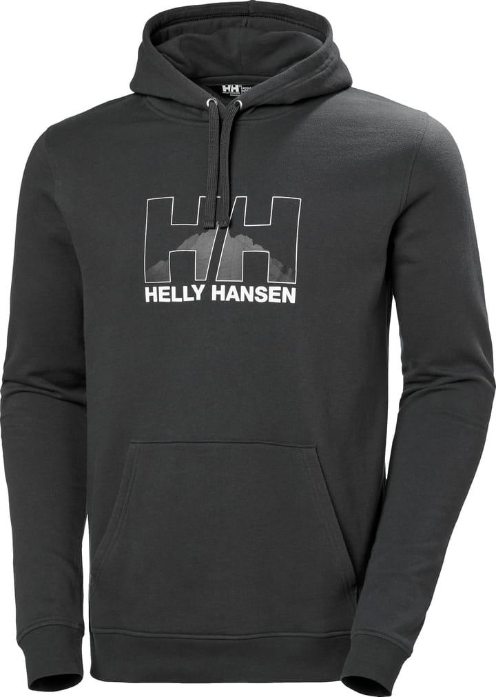Helly Hansen Men's Nord Graphic Pull Over Ebony Helly Hansen