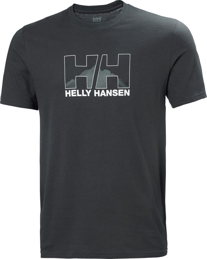 Helly Hansen Men's Nord Graphic T-Shirt Ebony Helly Hansen
