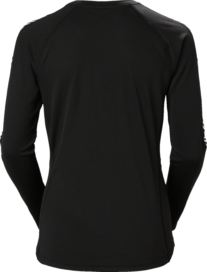 Helly Hansen Women's LIFA Active Stripe Crew Base Layer Black Helly Hansen