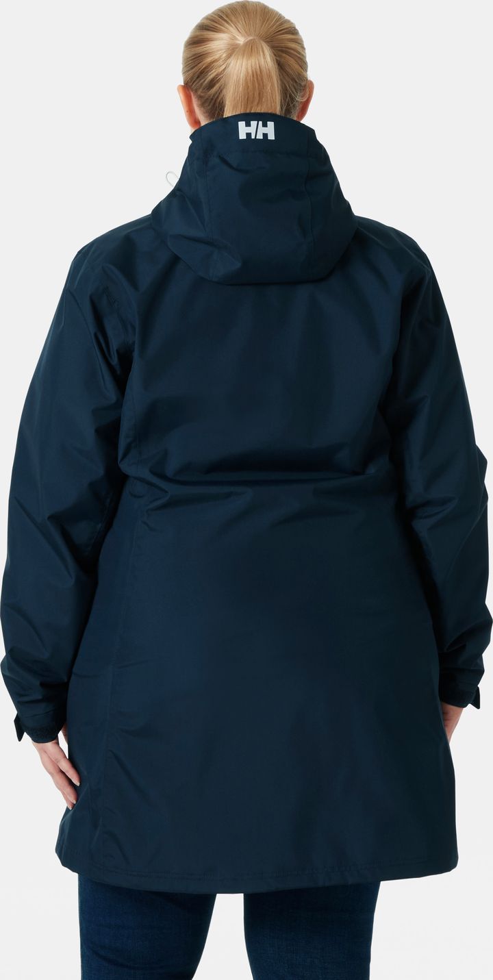 Helly Hansen Women's Long Belfast Jacket Navy Helly Hansen