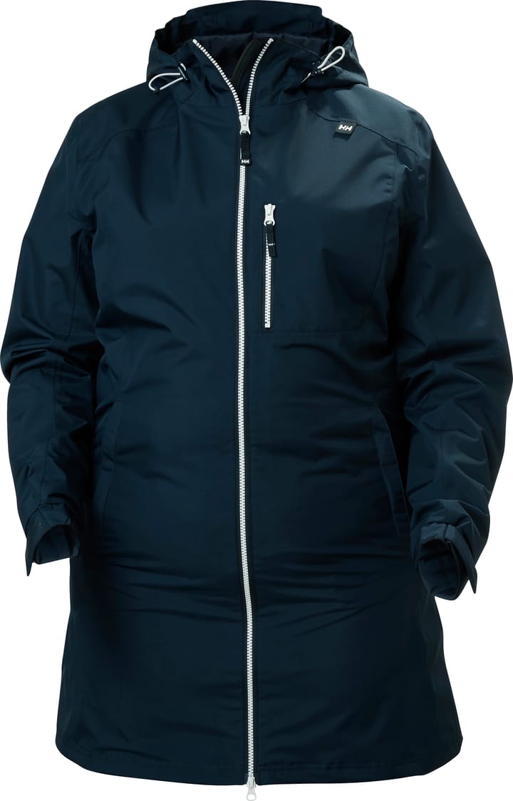 Helly Hansen Women's Long Belfast Jacket Navy Helly Hansen