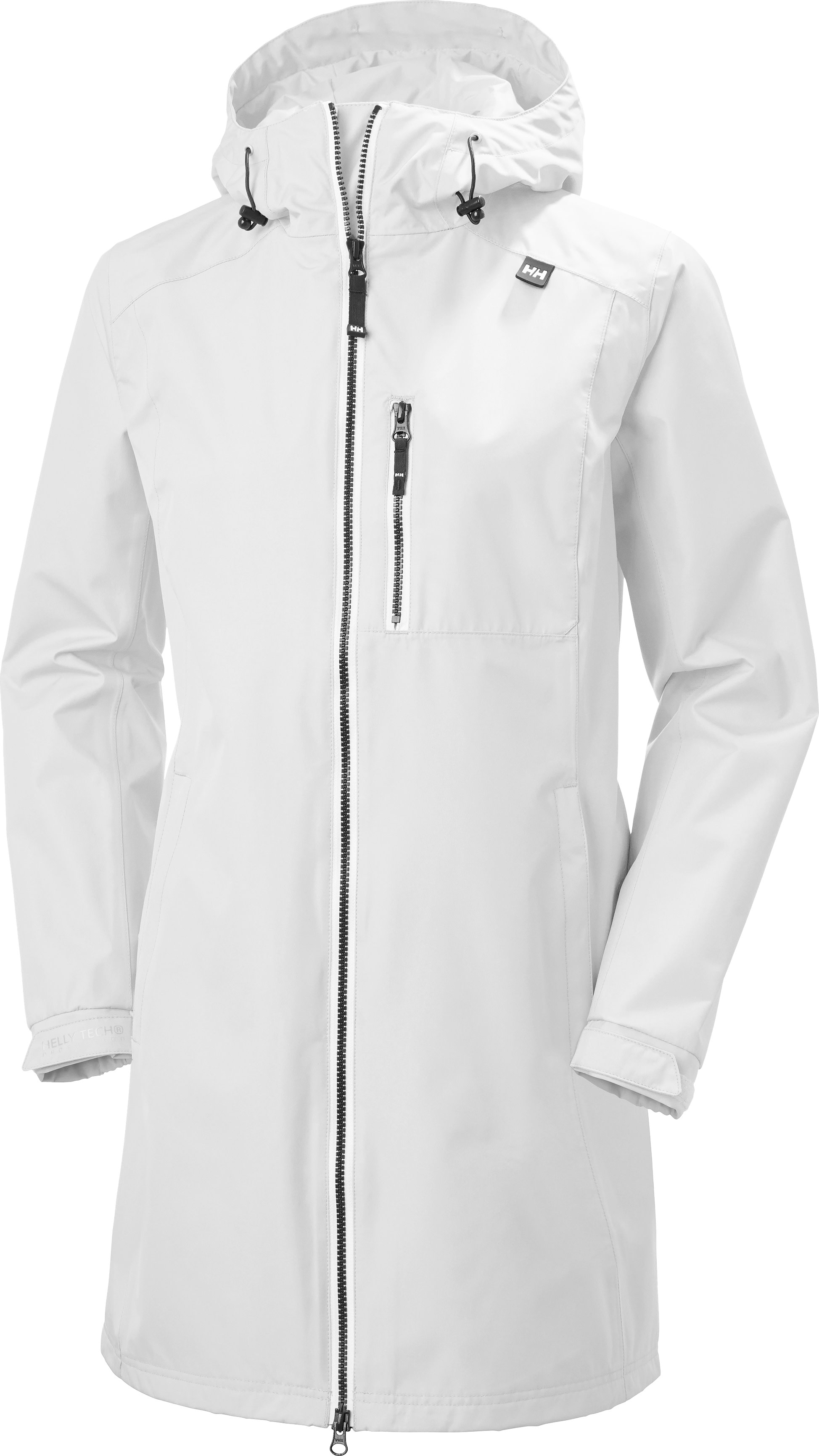 Helly Hansen Women's Long Belfast Jacket White Syntetfyllda parkas M