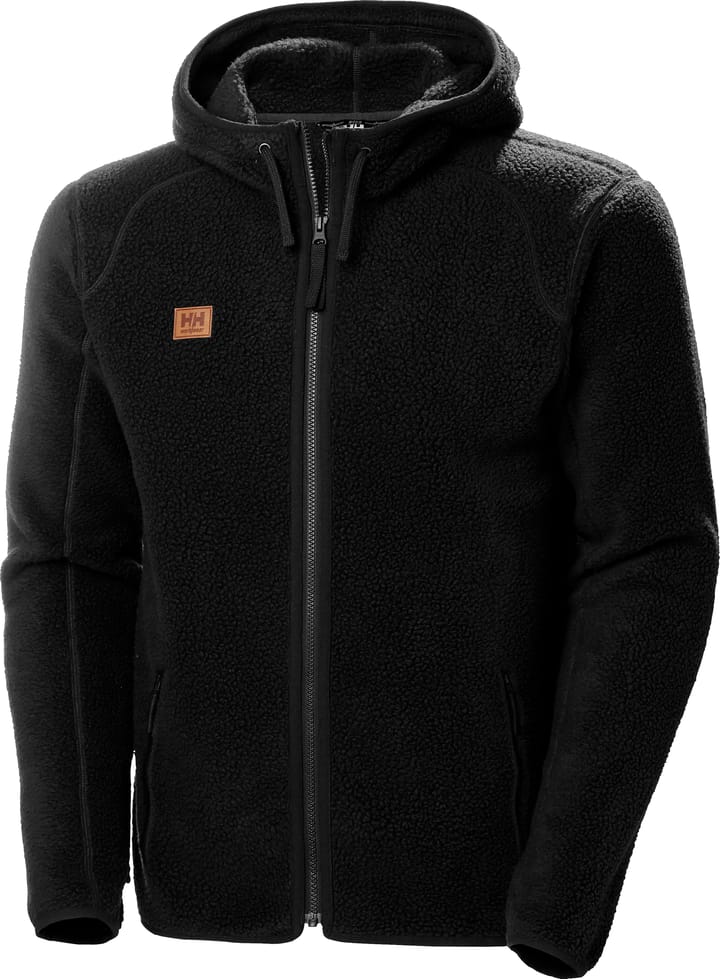 Men's Heritage Pile Hoodie Black Helly Hansen Workwear