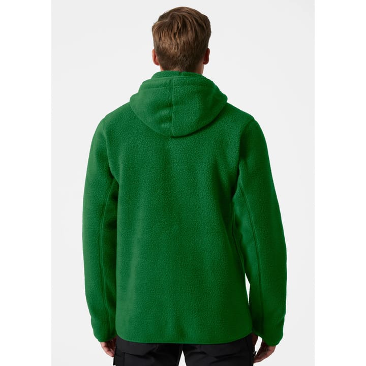 Men's Heritage Pile Hoodie Green Helly Hansen Workwear