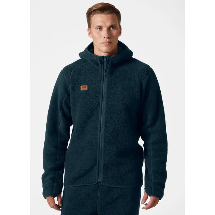 Men's Heritage Pile Hoodie Navy Helly Hansen Workwear