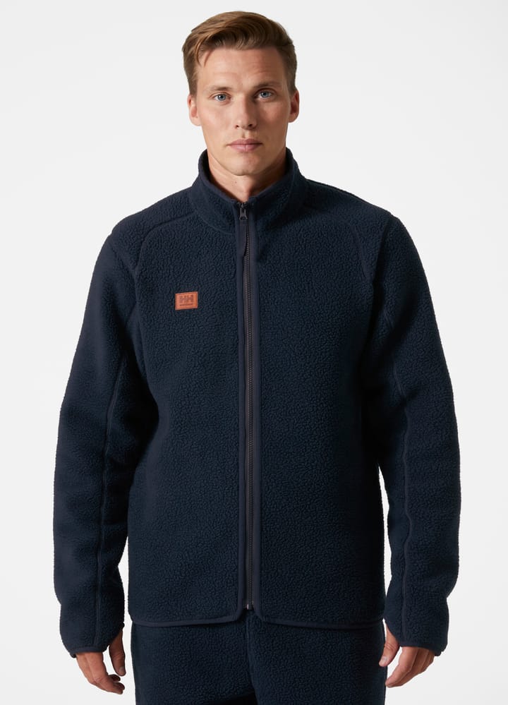 Men's Heritage Pile Jacket Navy Helly Hansen Workwear