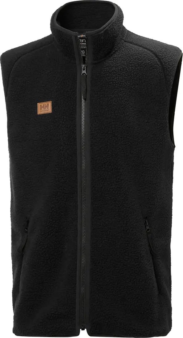 Helly Hansen Workwear Men's Pile Vest Heritage Black Helly Hansen Workwear