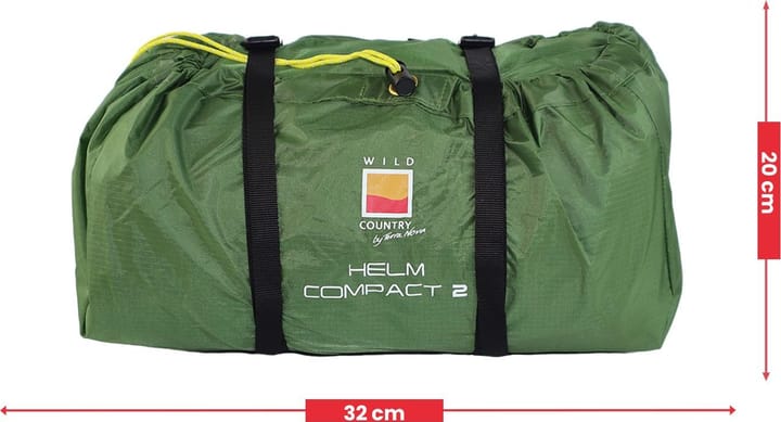 WildCountry Helm Compact 2 Green WildCountry Helm Compact 2 Green