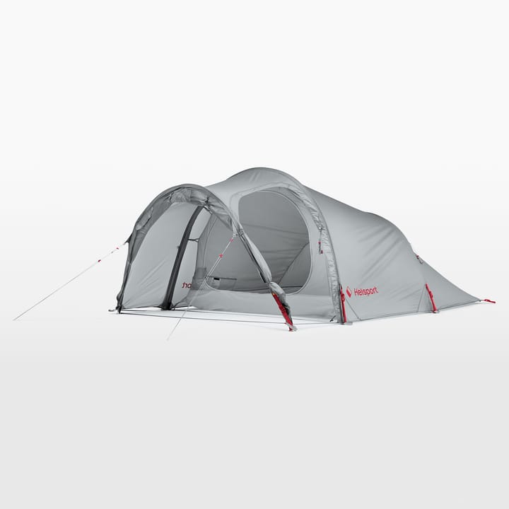 Explorer Lofoten Pro 2 Tent Stone Grey / Ruby Red Helsport