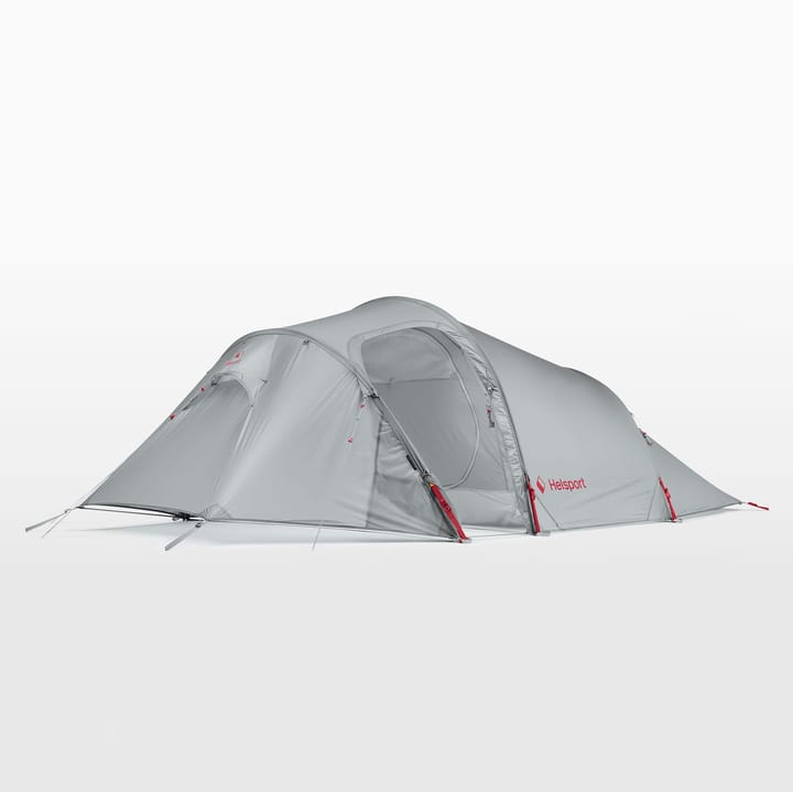 Helsport Explorer Lofoten Pro 2 Tent Stone Grey/Ruby Red Helsport