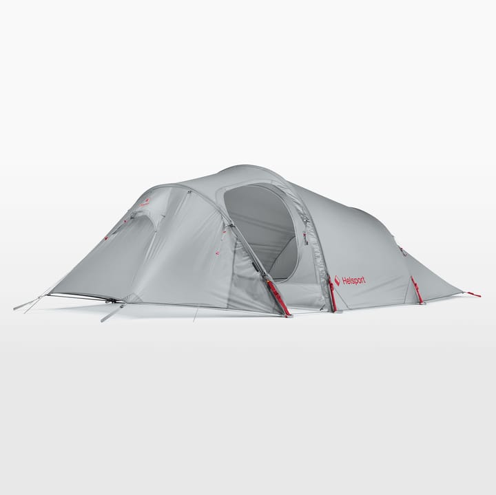 Helsport Explorer Lofoten Pro 2 Tent Stone Grey/Ruby Red Helsport