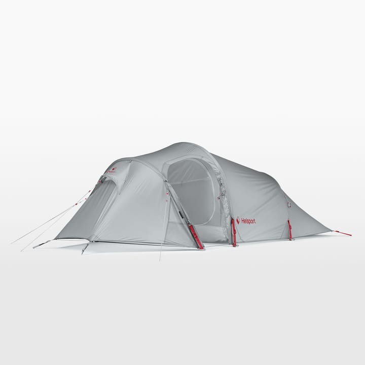 Helsport Explorer Lofoten Pro 3 Tent Stone Grey/Ruby Red Helsport