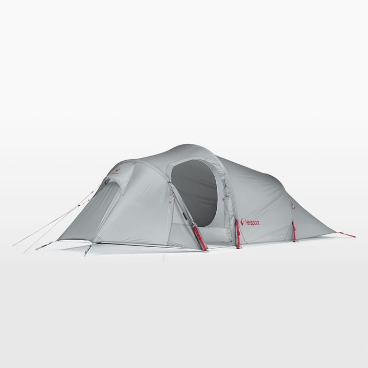 Helsport Explorer Lofoten Pro 3 Tent Stone Grey/Ruby Red Helsport