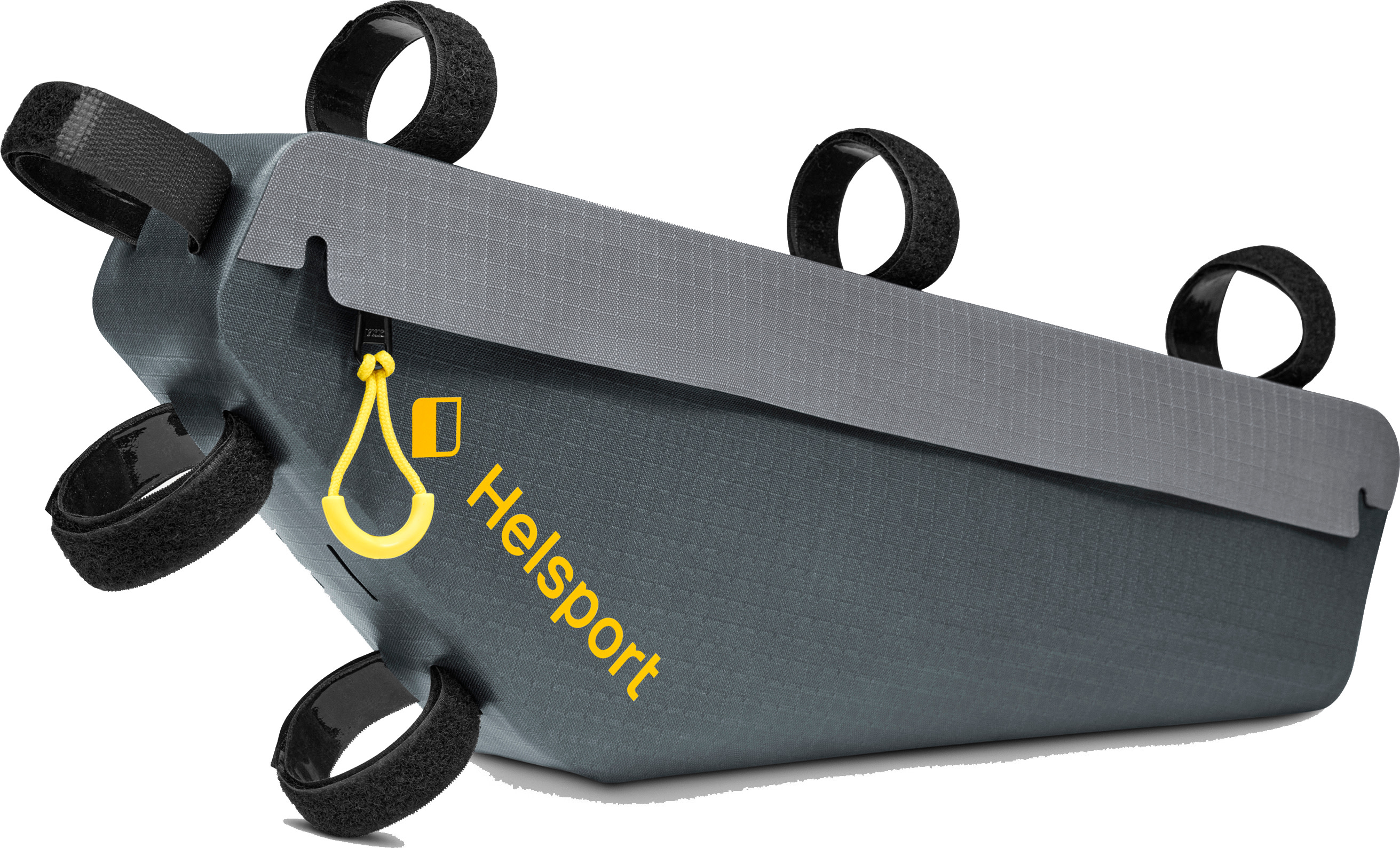 Helsport Gravel SL 4 L Halfbag Stone Gray/Sunset Yellow Cykeltasker Stone gray /Sunset Yellow OneSize