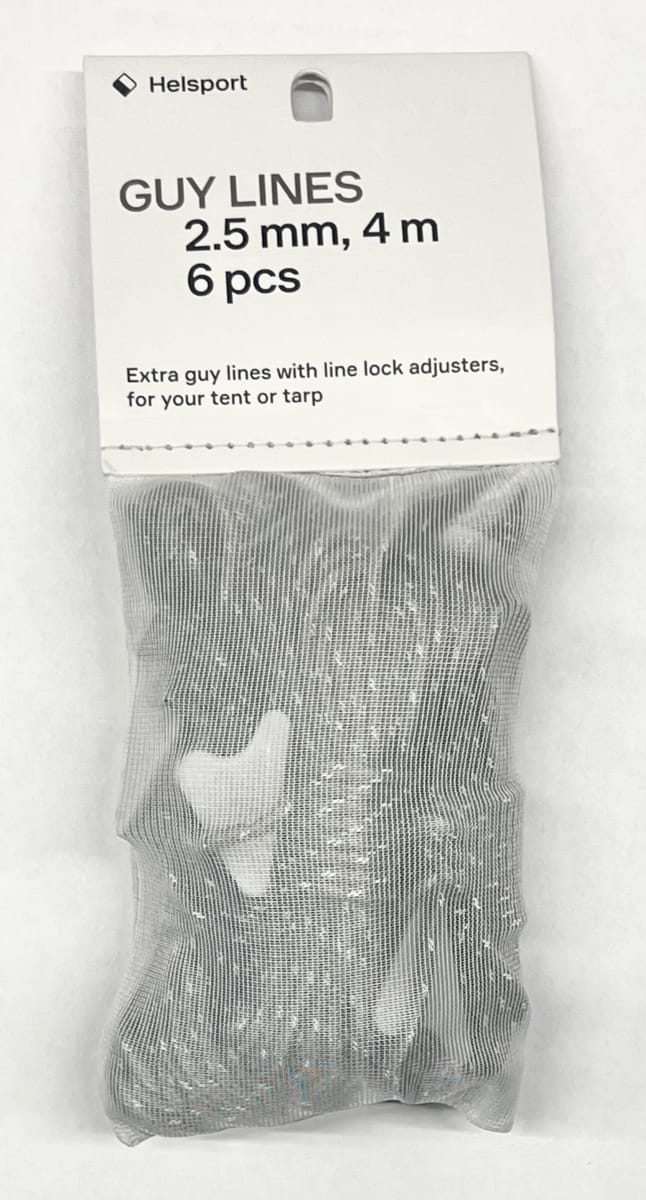 Helsport Helsport Guy Lines 2.5 Mm, 6pcs Á 4m Helsport Cloudberry Helsport