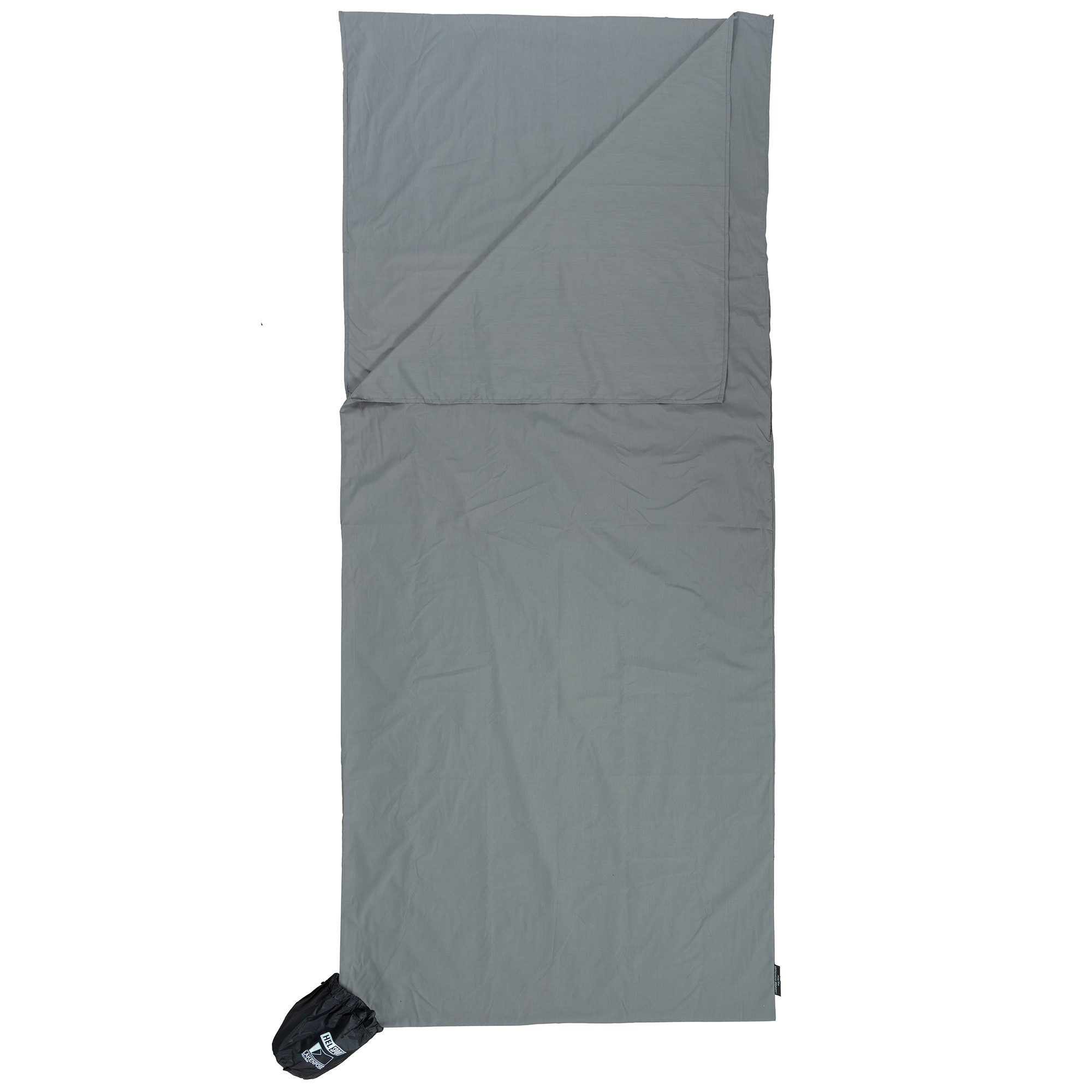 Helsport Sleeping Bag Liner Rectangular Poly Cotton grey