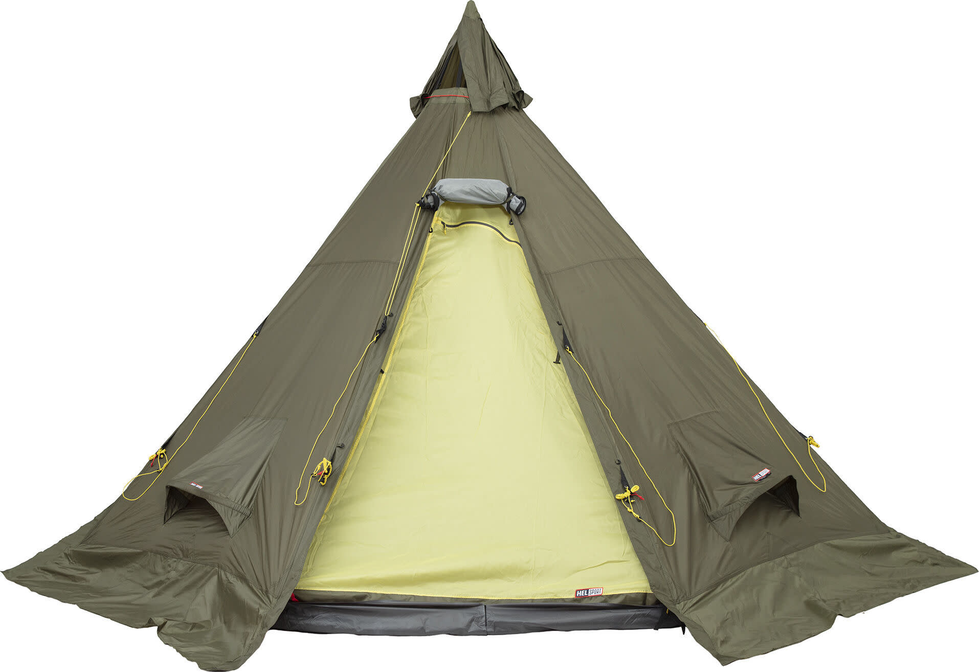 Varanger 8-10 Inner Tent Incl. Floor yellow