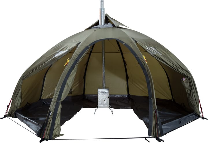 Varanger Dome 4-6 Outer Tent Incl. Pole green Helsport